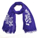 purple Yalda scarf-Persis Collection