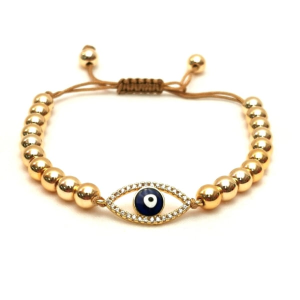 Golden Evil Eye Bracelet