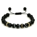 Persian solomon onyx bracelet-Persis Collection