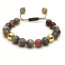 Persian gulf agate bracelet-Persis Collection