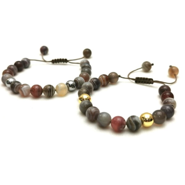 Persian gulf agate bracelet-Persis Collection