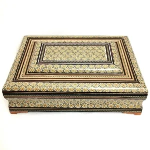 X Large Khatam Jewellery Box, 31 x 22cm