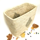 PERSIAN WOVEN MAGAZINE RACK-PERSIS COLLECTION