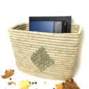 PERSIAN WOVEN MAGAZINE RACK-PERSIS COLLECTION