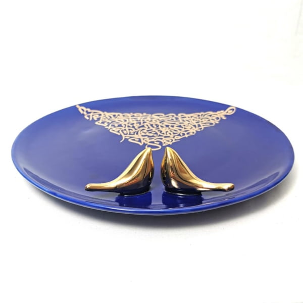 Mashgh Lazuli Platter 30cm