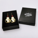 AGATE POMEGRANATE EARRINGS