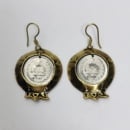 KINGDOM COIN POMEGRANATE EARRINGS