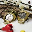 KINGDOM COIN POMEGRANATE EARRINGS