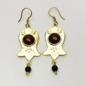 Tulip Pomegranate Earrings
