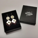 SILVER KINGDOM COIN EARRINGS