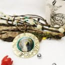 LADY PEACE MEDAL NECKLACE