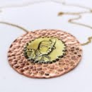 REZA SHAH MEDAL NECKLACE