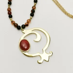 POMEGRANATE LOVE NECKLACE