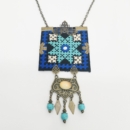 TURQUOISE TEARS BALOCHI NECKLACE
