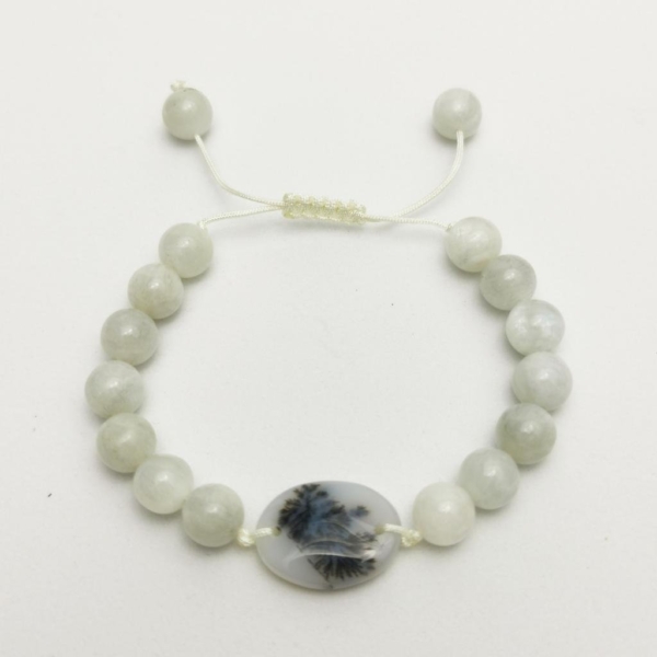 Persian Dendritic Agate Bracelet