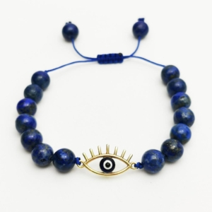 18k GOLD EVIL EYE BRACELET