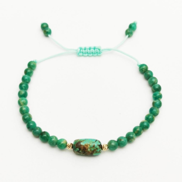 18k Gold Persian Turquoise Heaven Bracelet