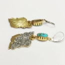 IRAN TURQUOISE GHALAMZANI EARRINGS