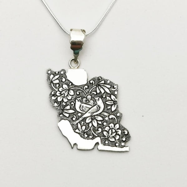 GHALAMZANI SILVER IRAN NECKLACE