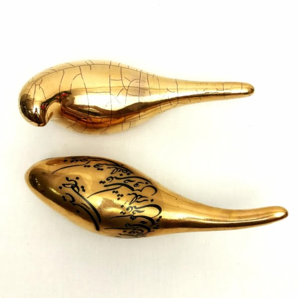 Golden Persian Birds