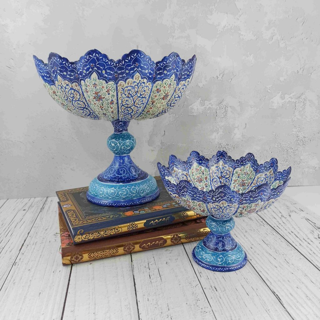 Minakari Stand Bowl in home