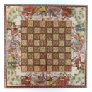 Persian Banquet Khatam Backgammon and Chess Set