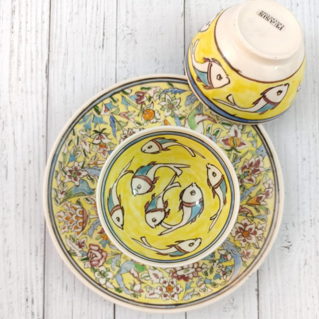 Fish Haftsin bowl Set in two size