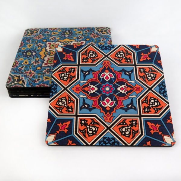 Set of 4 Mix Plate Coasters