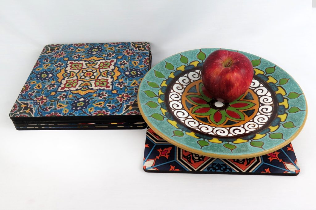 Set of 4 Mix Plate Coasters
