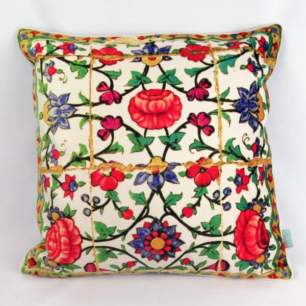 Floral Garden Cushion Cover 45 x 45cm