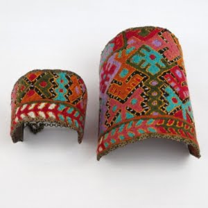 BALUCHI NEEDLEWORK BRACELET-Persis Collection
