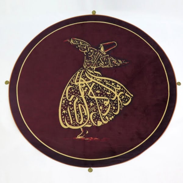 Sama Calligraphy Round Table Runner 70cm