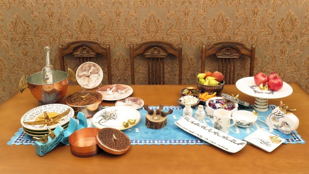 Calligraphy Copper Bonbon Dishes