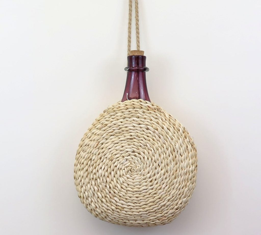 Handmade Wall Mat Rope Bottle