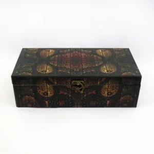 Decorative Storage Box Antique Pattern 30x 15x 15cm