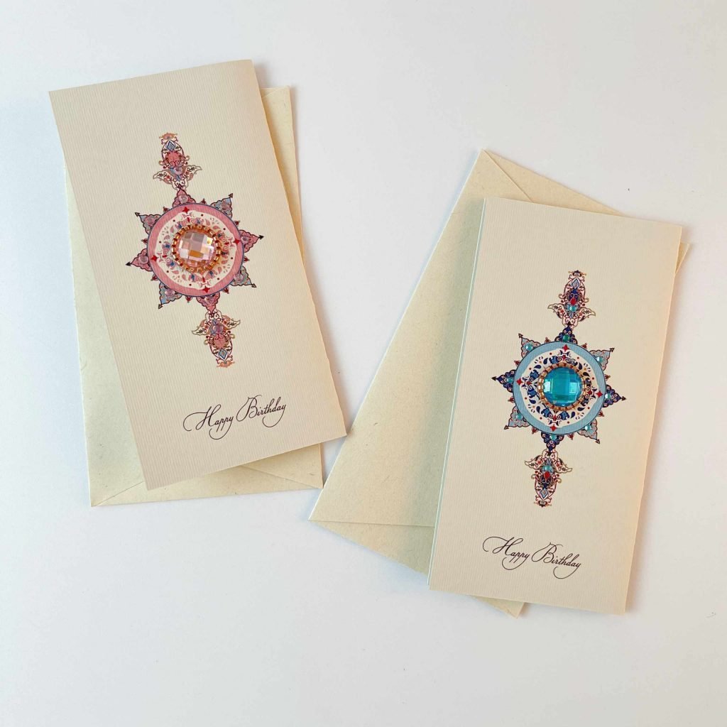 Happy Birthday Jewels Card Handmade card