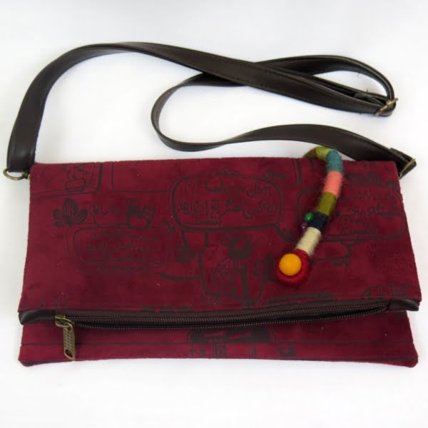 STORY RED QUILTED BAG
