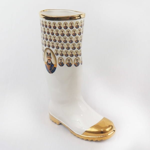 Qajari Ceramic Boot