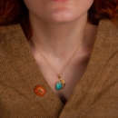 Turquoise and Silver Necklace