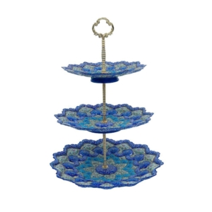 Minakari 3 Tier Cake Stand