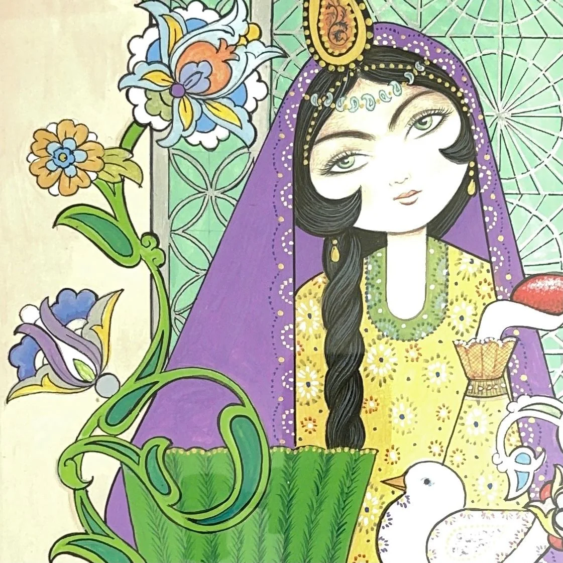 KHATOON WALL ART