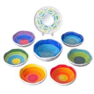Rainbow Haft Seen Set