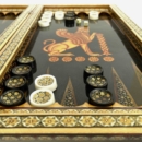 Persian Khatam Backgammon and Chess Set