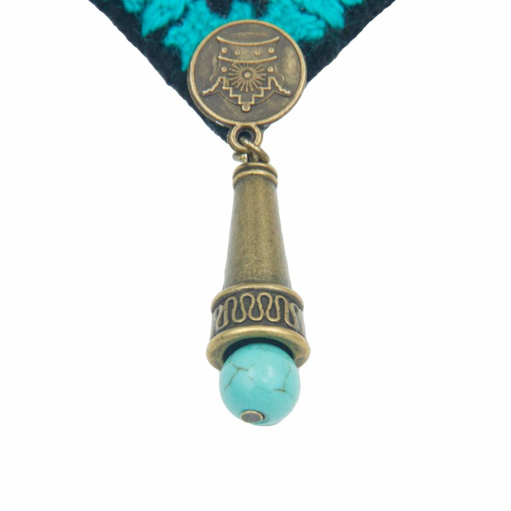 TURQUOISE LOVE BALOCHI EARRINGS