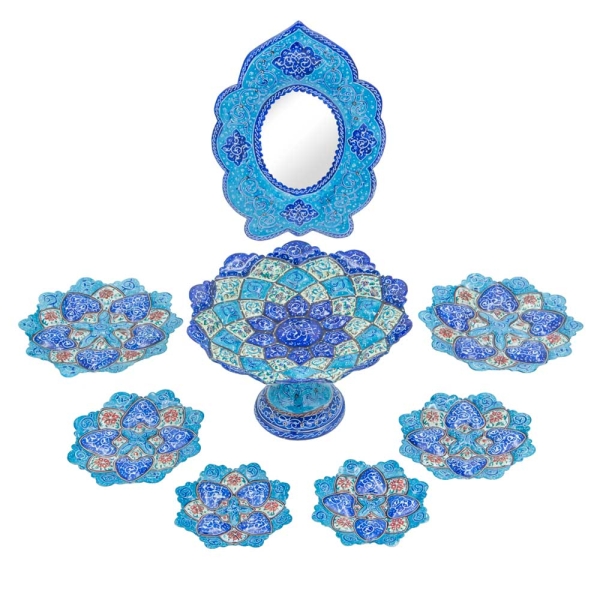 Small Minakari Art Haft Sin Set
