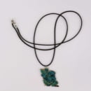 Iran Map Turquoise Necklace