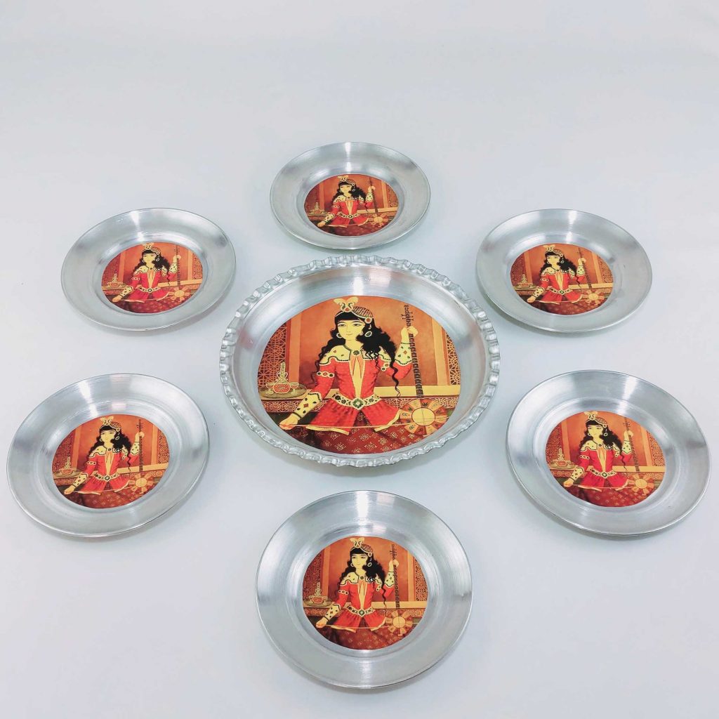KHATOUN PLATE SET