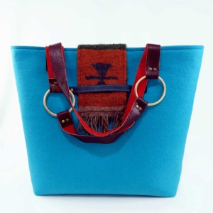 KILIM AND NAMAD BAG
