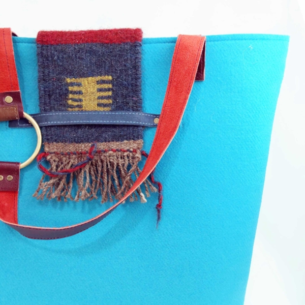 Kilim and Namad Bag