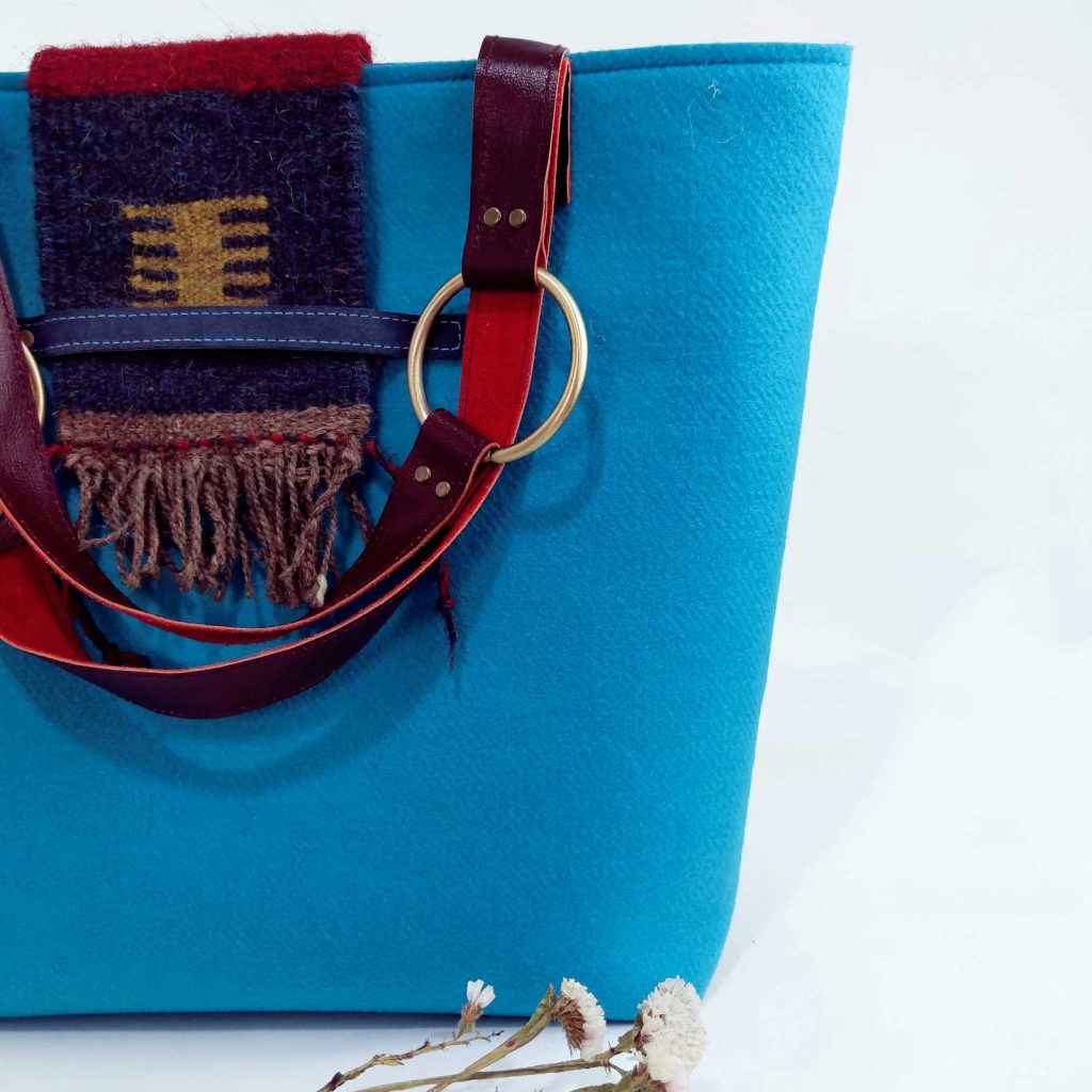 KILIM AND NAMAD BAG